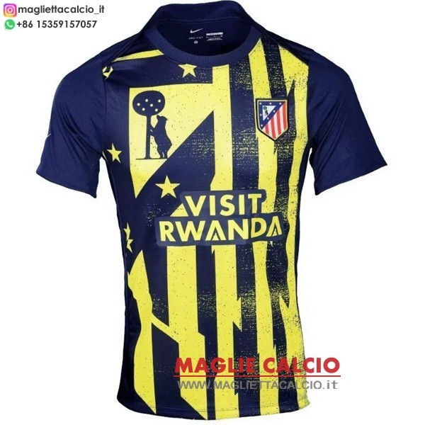 thailandia nuova speciale magliette atletico madrid 2025-2026 blu giallo
